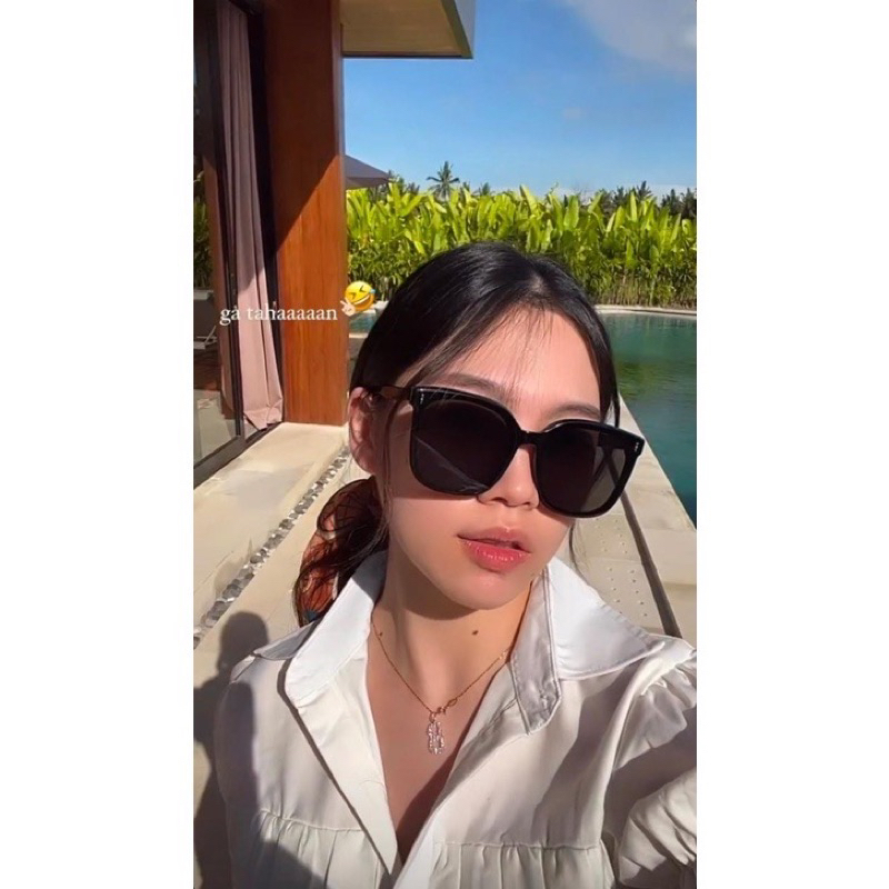 Iwearmyra Frida fidra firda sunglasses kacamata i wear myra black hitam sunglass sun glasses kaca ma