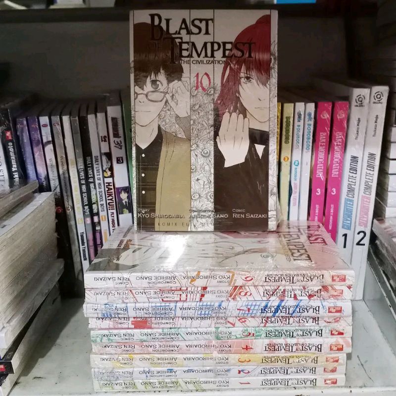 komik Blast of Tempest vol 1-10 END