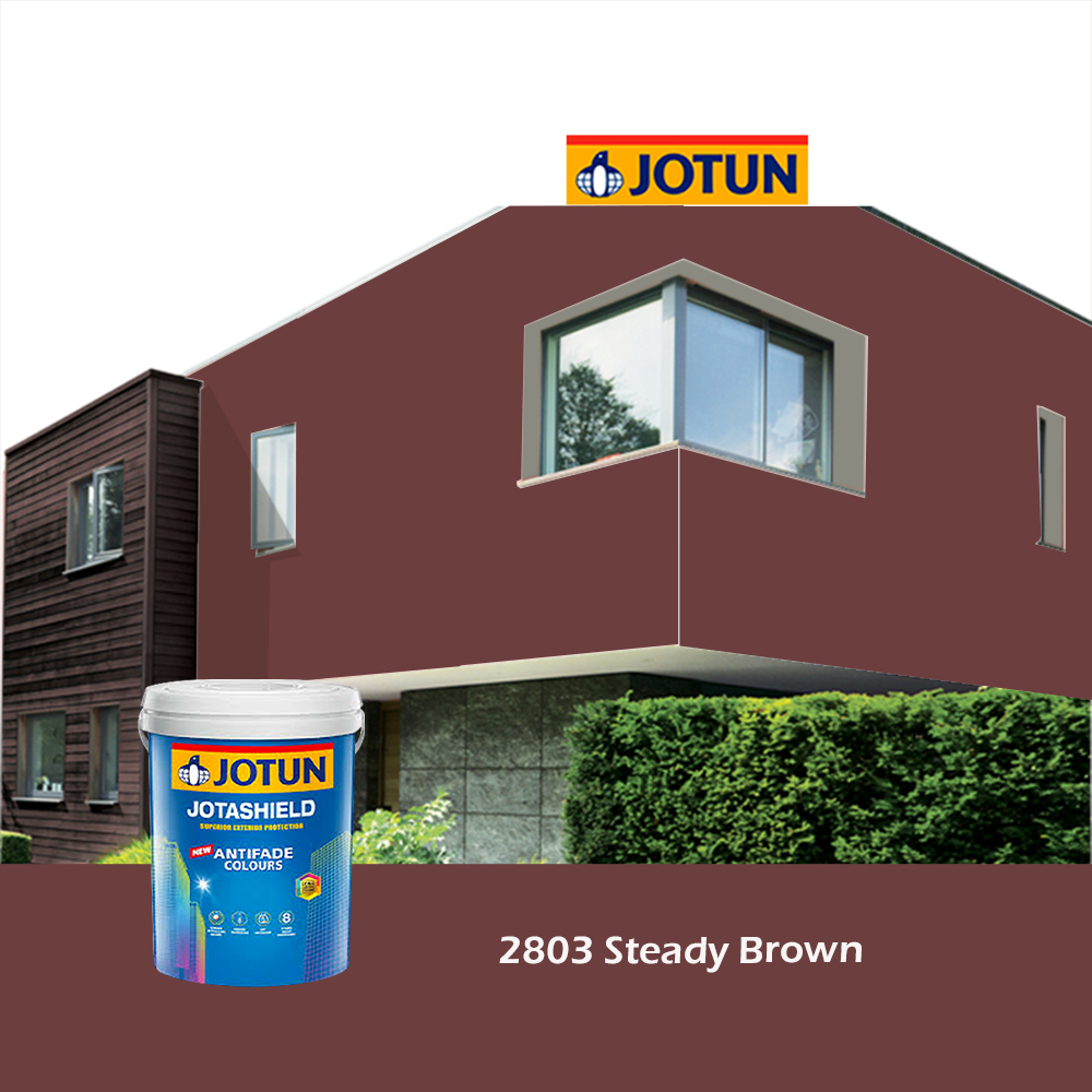 CAT TEMBOK INTERIOR DAN EKSTERIOR JOTUN - STEADY BROWN/2803