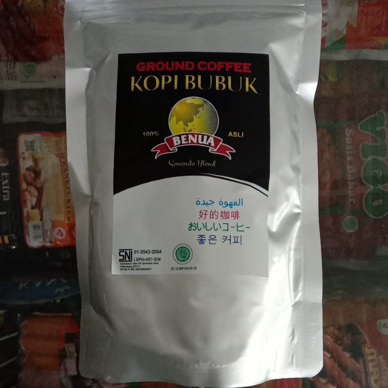 

Benua Kopi Bubuk Robusta 250gr///Benua Kopi Arabica 250gr