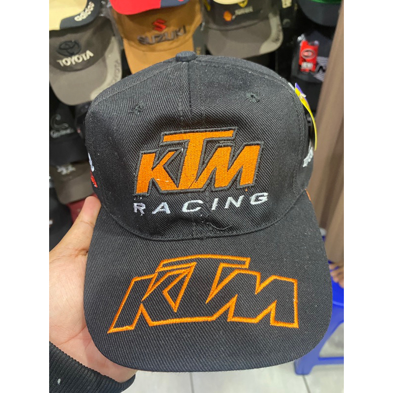 TOPI PRIA KTM RACING PREMIUM HIGH QUALITY