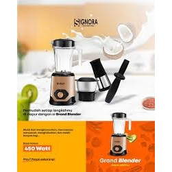 Signora Blender Rose Gold - Grand Blender Signora Serbaguna Original