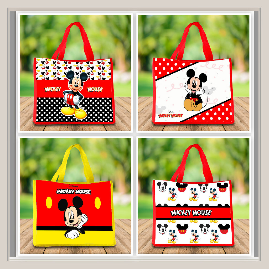 

Tas Ultah Ready Stok Landscape / Tas Ulang Tahun / Goodie Bag MICKEY