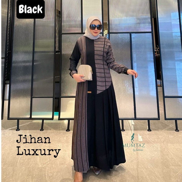 GAMIS JIHAN MUMTAZ LUXURY DRESS MEWAH WANITA OOTD STYLE KEKINIAN