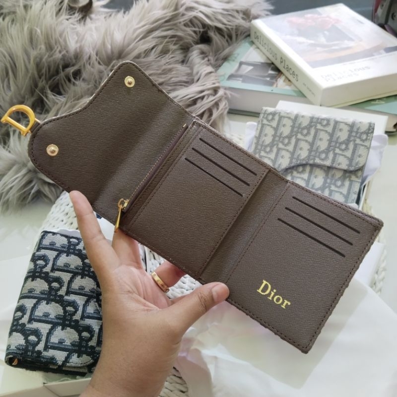 NEW ITEM dompet dr obligue lipat mini kanvas free box