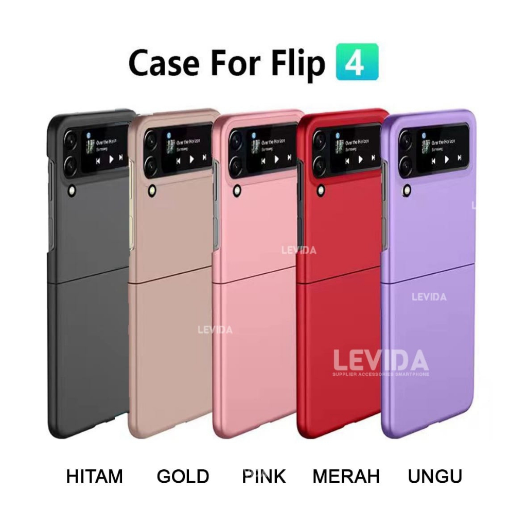 Casing Hard case PC Matte Shockproof slim case samsung Z flip 4 Samsung Z Flip 3