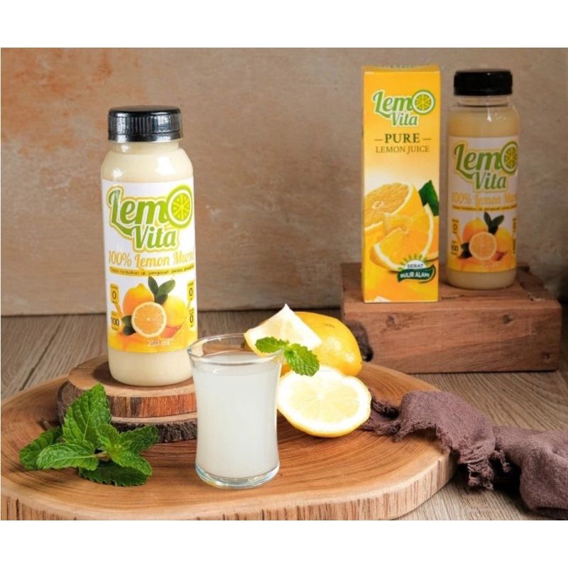 BPOM Fresh Sari Lemon Jus Halal Lemovita 250ML