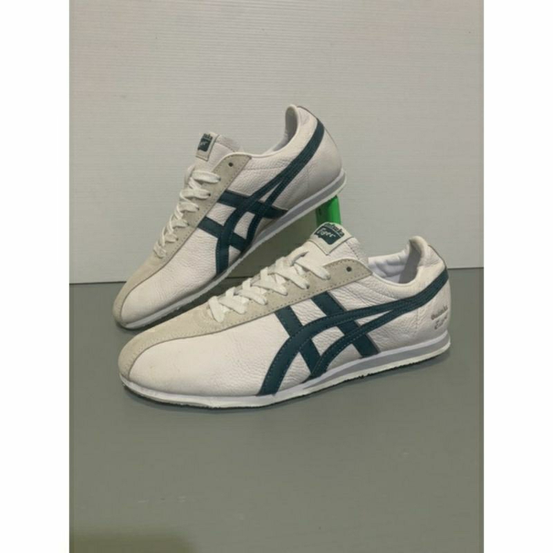 Sepatu ASICS TIGER ENTSUKA WHITE GREEN original made in indinesia