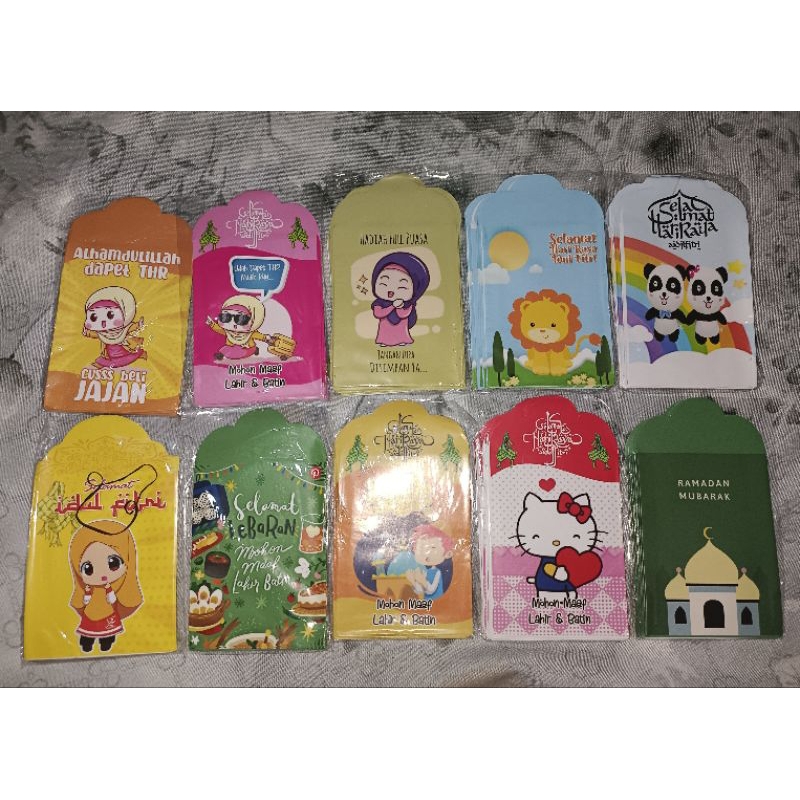 

Amplop Lebaran Motif BT21 Snack kartun
