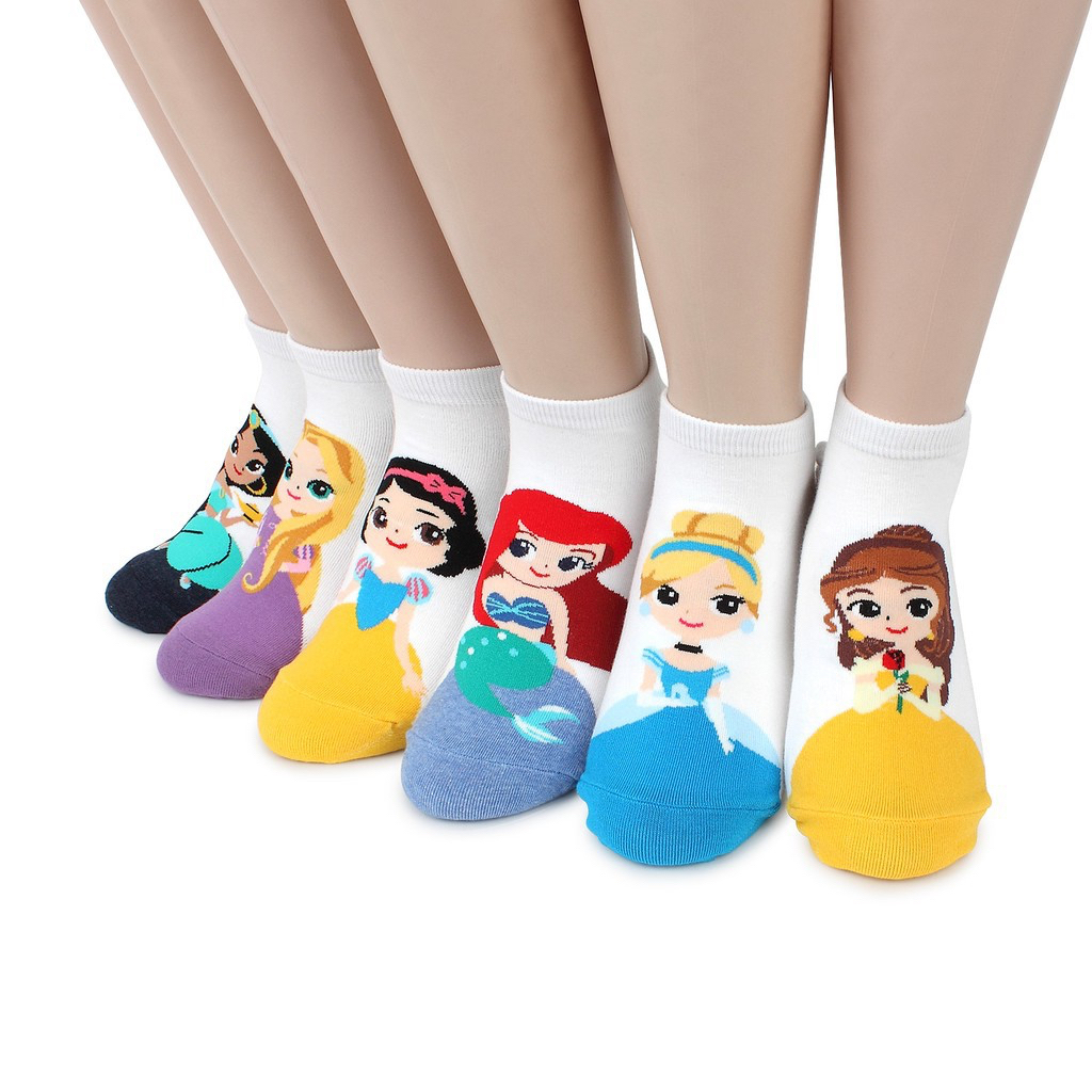 kaos kaki kaus kaki pendek disney girl princess