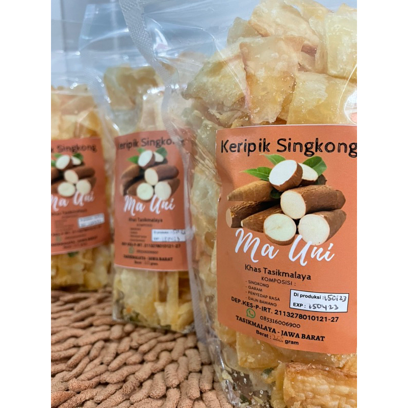 

Keripik Singkong "Ma Uni" Khas Tasikmalaya
