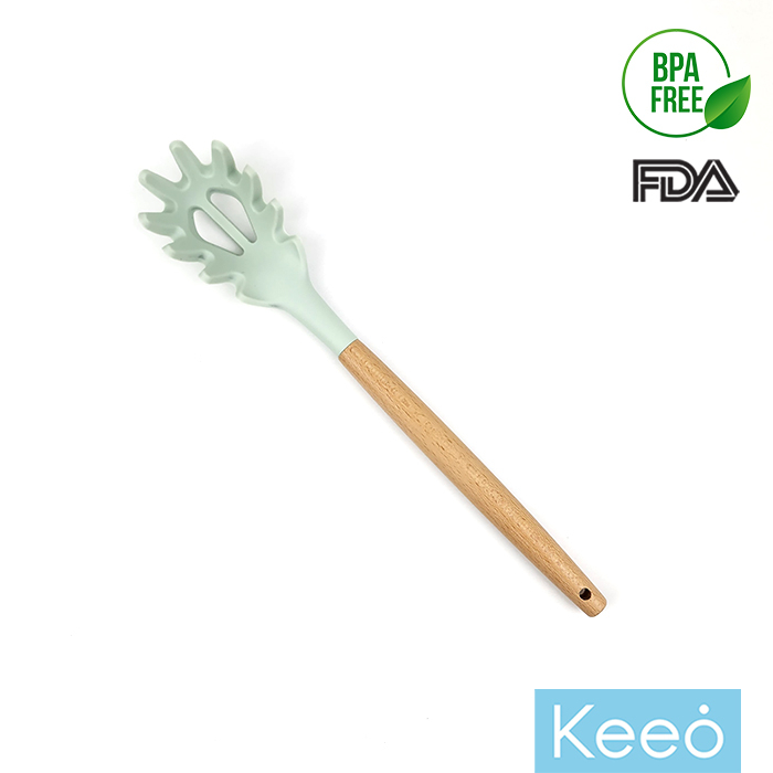 Keeo Aneka Spatula Sutil Silikon Food Grade Hijau Muda Mint