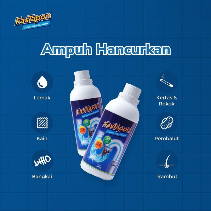 FASTAPON Tapon Anti sumbat WC mampet toilet