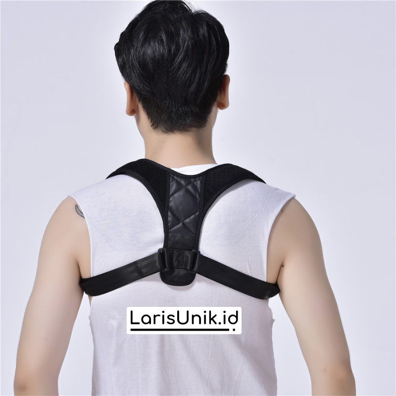 KORSET PENEGAK PENYANGGA PUNGGUNG ALAT TERAPI TUBUH POSTURE CORRECTOR KORSET KESEHATAN PRIA WANITA