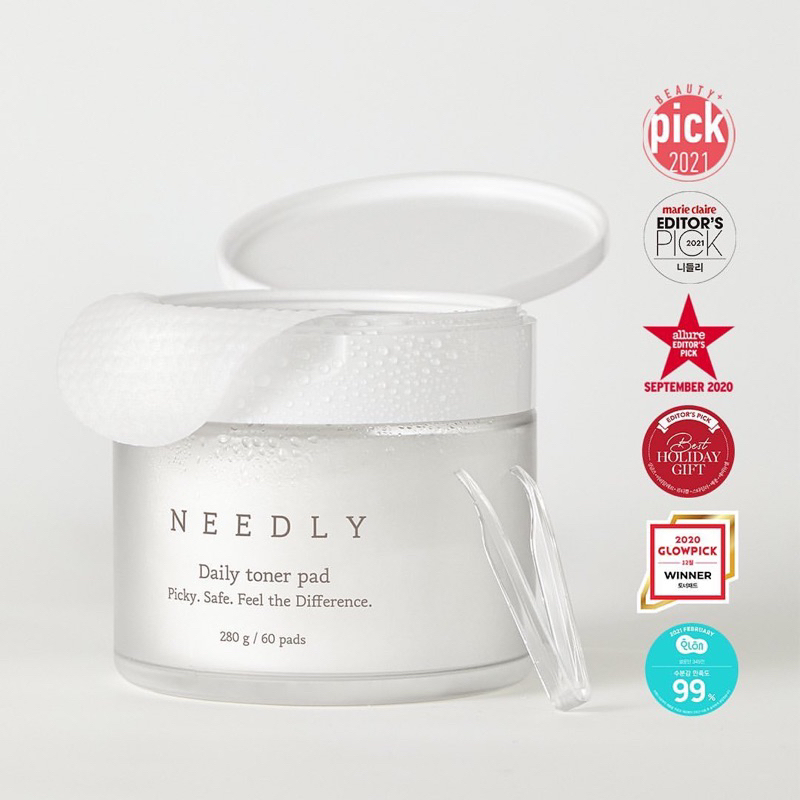 NEEDLY - Daily Toner Pad 280g / 60 pads + gift
