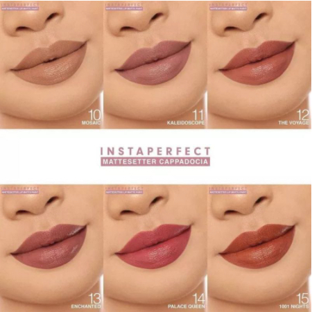 Wardah Instaperfect Mattesetter Lip Matte Paint (Limited Cappadocia Edition) | Lip Cream