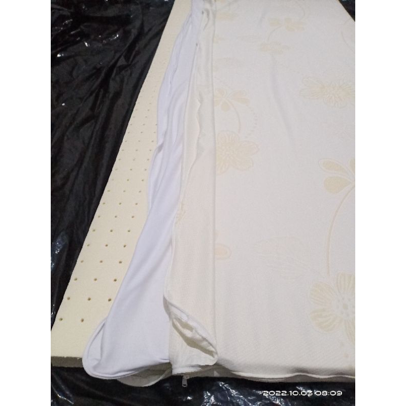 Busa Natural Latex Topper Kasur 100x200x5cm.