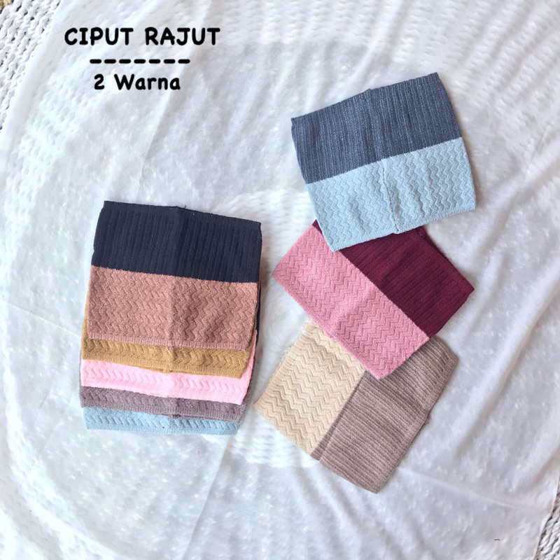 INNER CIPUT RAJUT ZIG-ZAG PREMIUM 2WARNA &amp; 4WARNA