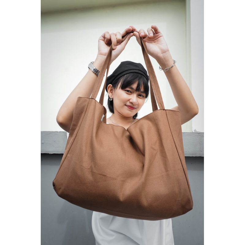 Nudie Bag Magnet/ ToteBag kanvas / Tas Kanvas Tebal /  Nudiebag Murah/ Nudie bag