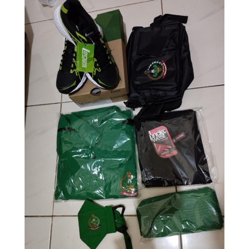 Paket Lengkap Seragam Olahraga Wajib Persit Free Masker PSO