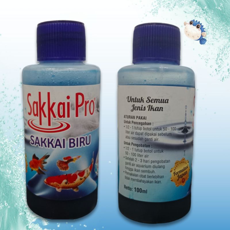 OBAT IKAN SAKKAI PRO METHYLENE BLUE 100ml