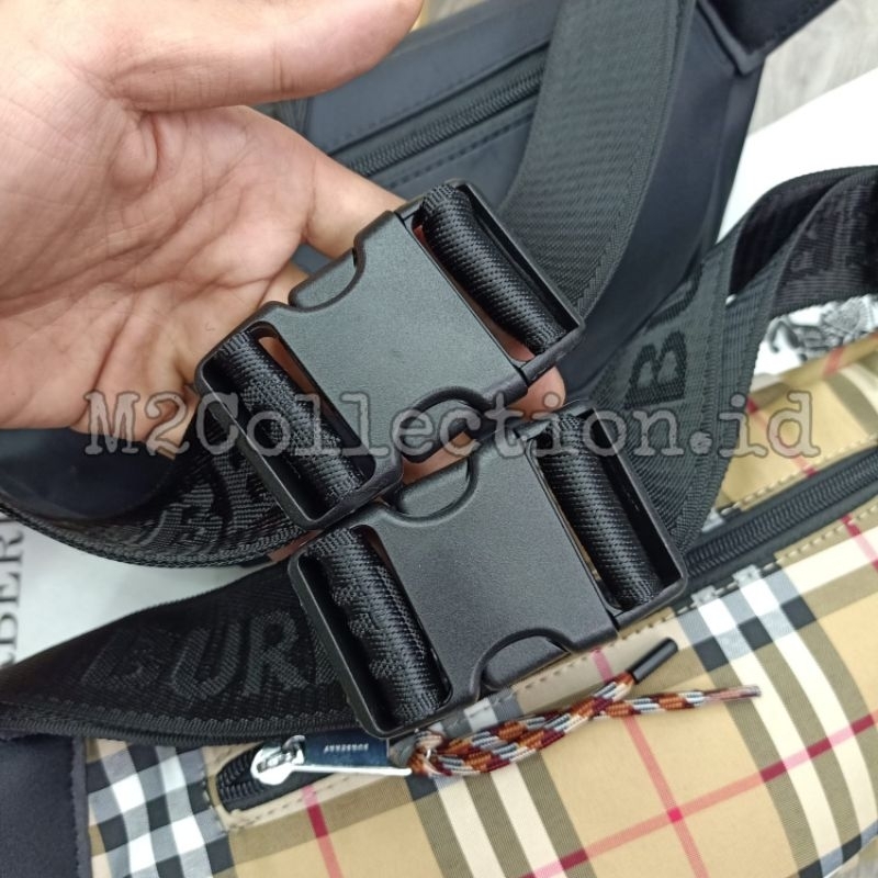 Waistbag Burberry Iconic Bumbag Tas Pinggang Premium Quality