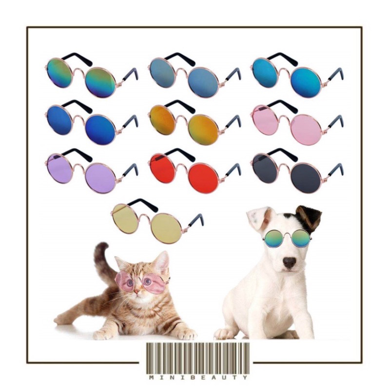 kacamata kucing peliharaan kaca mata lucu anjing anabul hitam fashion hewan anti uv lucu aksesoris high quality animal sunglasses kaca mata murah