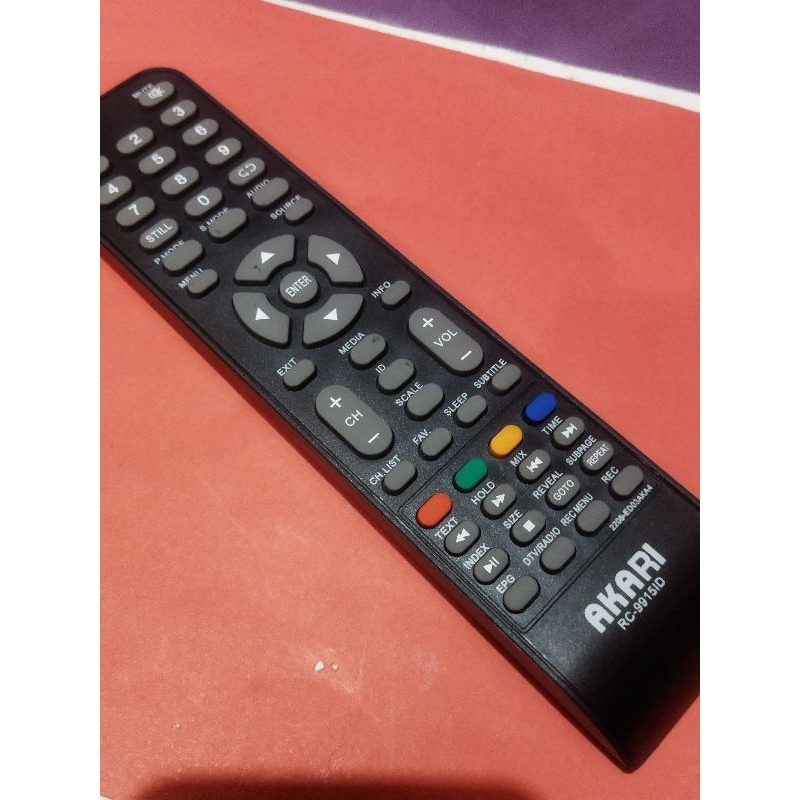 REMOT REMOTE TV AKARI LED//LCD RC-9915ID