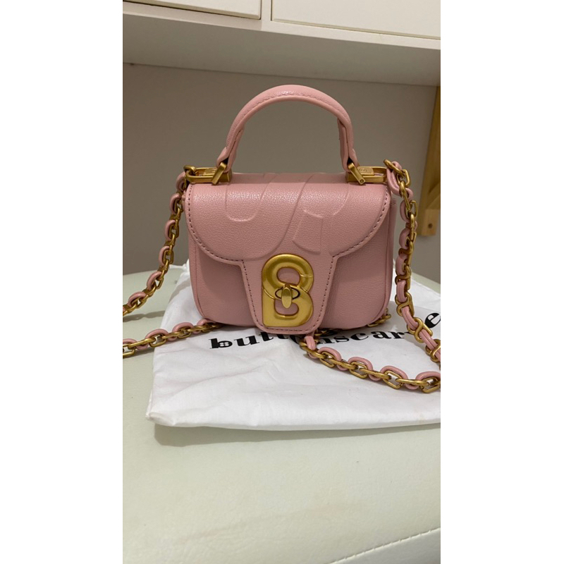 Preloved Alma bag micro buttonscarves Rose