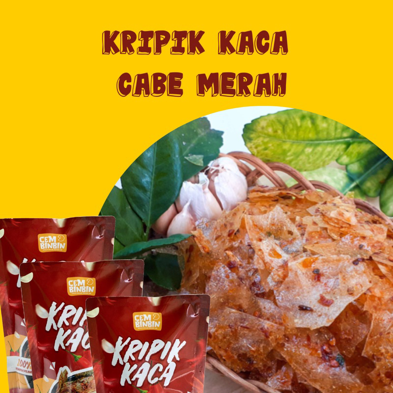 

Kripik Kaca Cabe merah/Kripik Beling Cabe merah enak