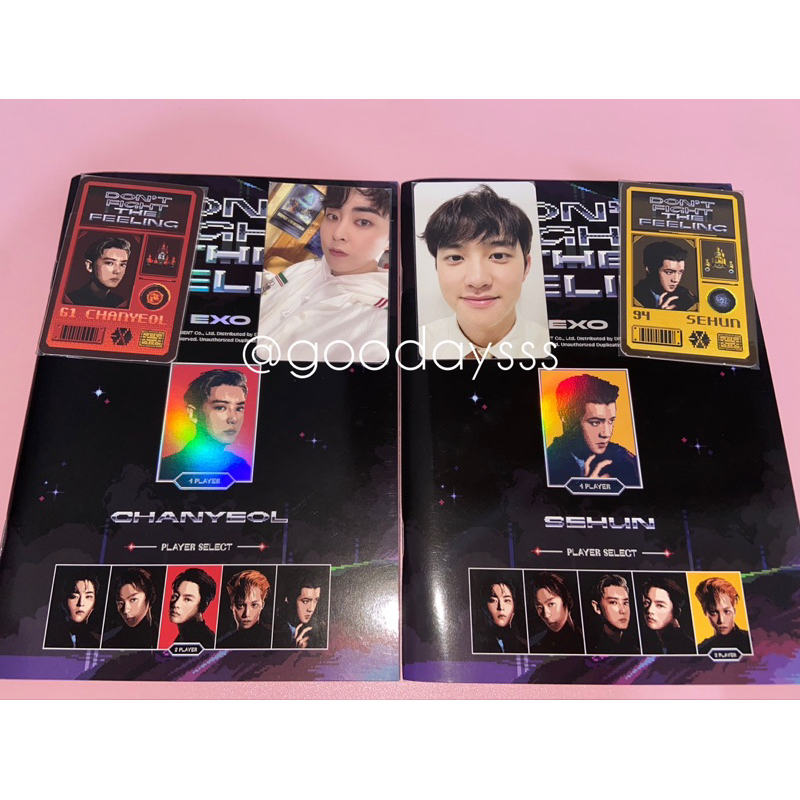 unsealed album + pc exo dftf