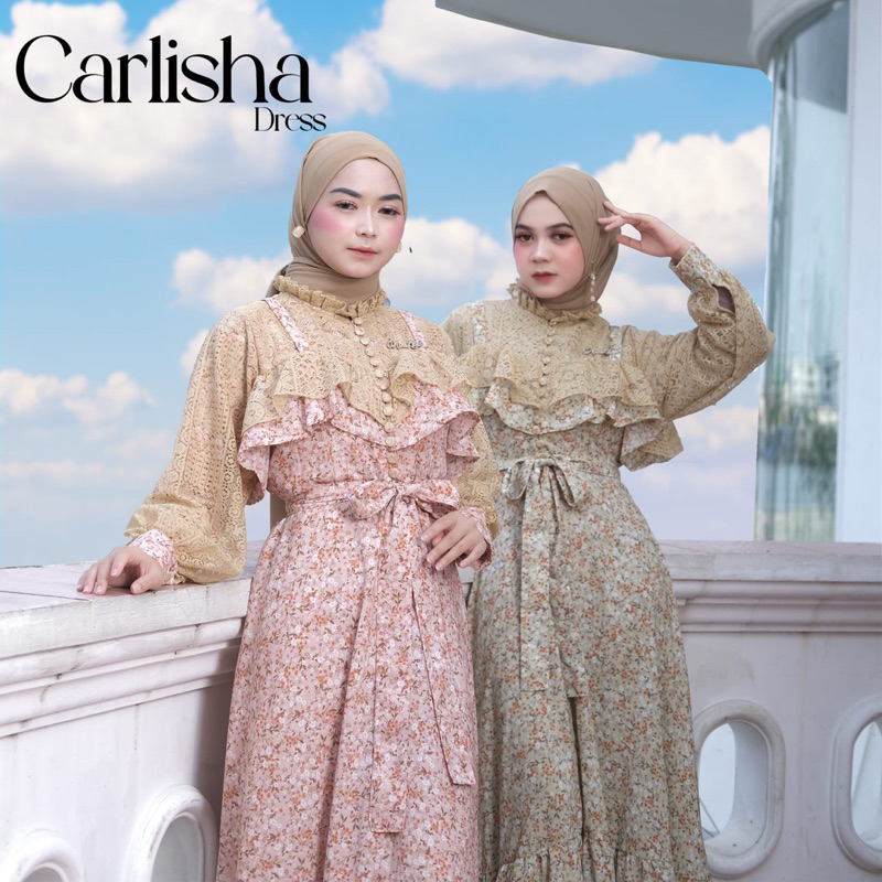 NEW NEW READY CARLISHA DRESS|ORI MK|MISS KAMI HIJAB|