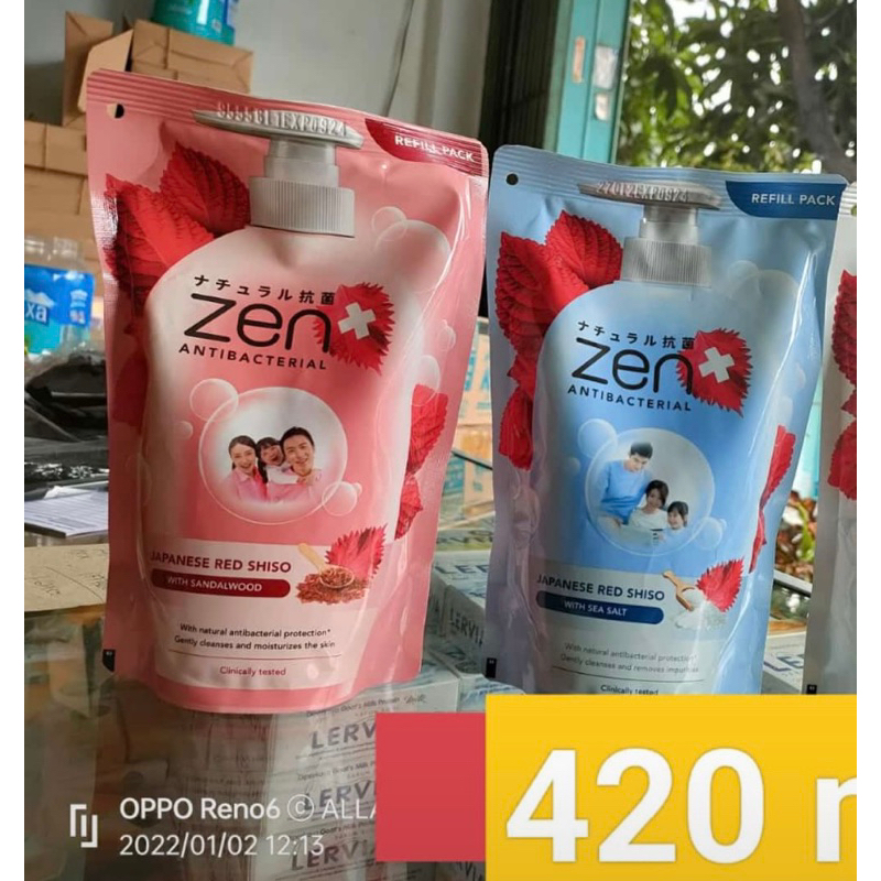 Jual ZEN REFILL BODY WASH 450ML Shopee Indonesia