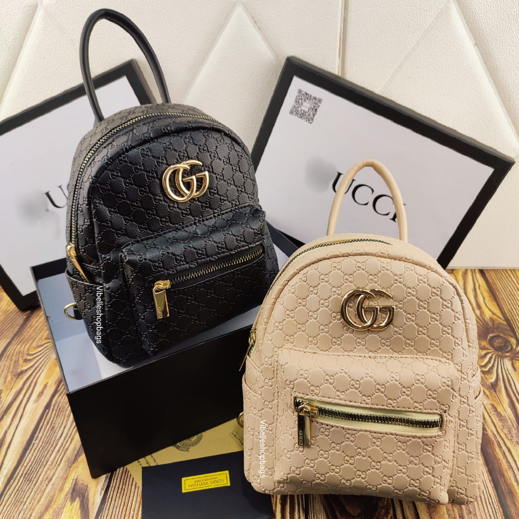 Tas ransel gC - tas wanita branded murah/tas ransel import - Tas Ransel Wanita Import Backpack Mini Cewek Stylish Korea - Janet Backpack - YOOMI Water Resistant Ransel Korea Tas Wanita Punggung Design Anti Maling Import Kantor Kerja NAGITABAGS 0539