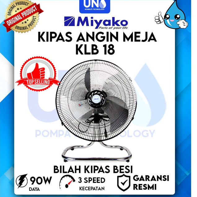 Miyako Kipas Angin Industri Industrial Fan KLB-18 / KLB 18 / KLB18