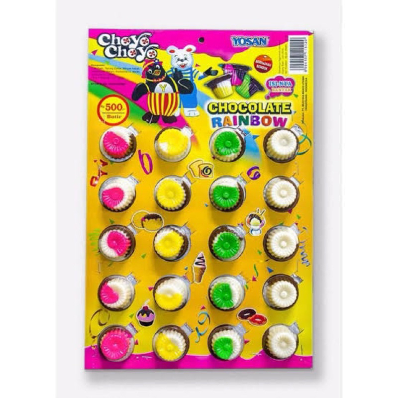

Choyo - Choyo Cup Rainbow - Coklat Jadul