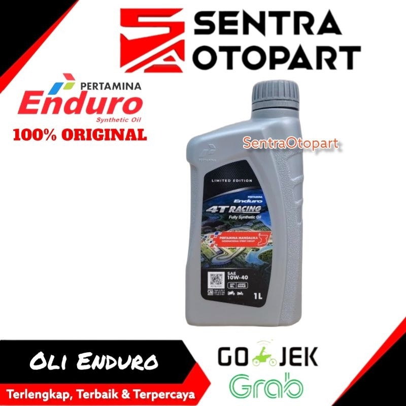 Oli mesin pertamina enduro racing sae 10w 40 1000ml