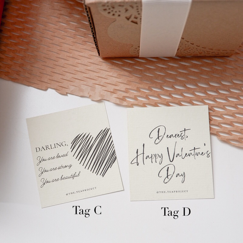 Tea Project Valentine’s Hampers Packaging | Kemasan Valentine Gift Set 2023