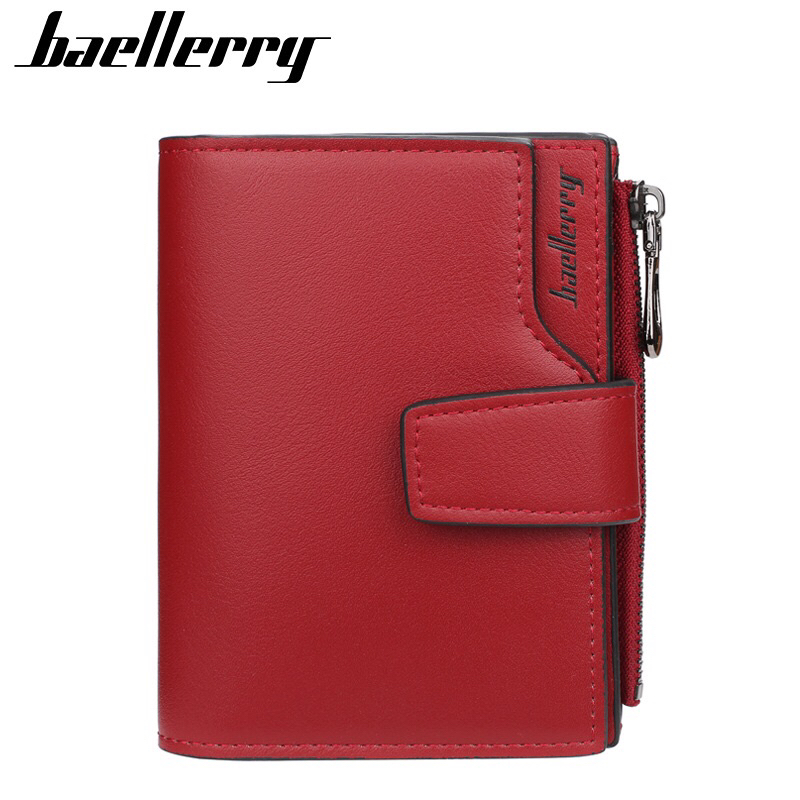 [ ORIGINAL ] BAELLERRY N5013 Dompet Wanita Kecil Bahan Kulit PU Leather Premium