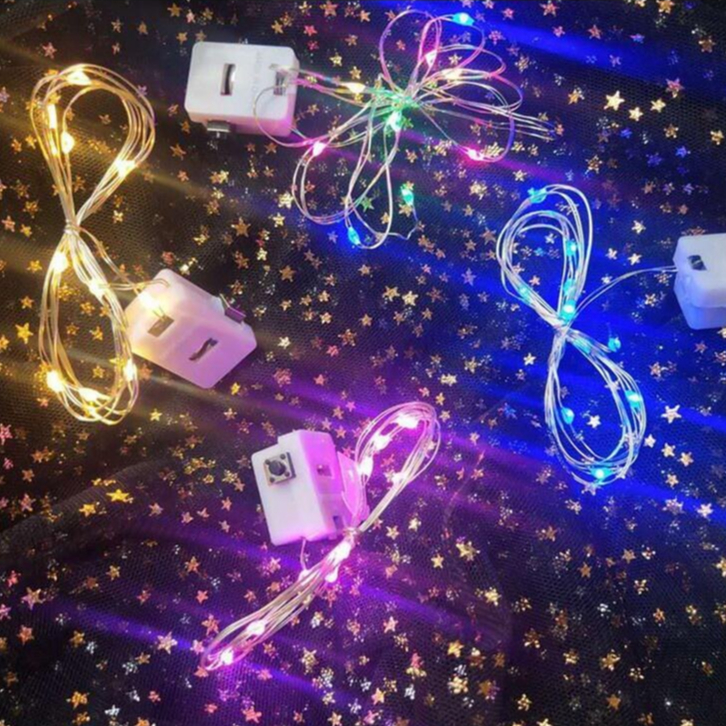 LAMPU HIAS TUMBLR LAMPU KAWAT LED LAMPU DEKORASI BOBO BALON PVC LAMPU TUMBLER FREE BATERAI NATAL MUT