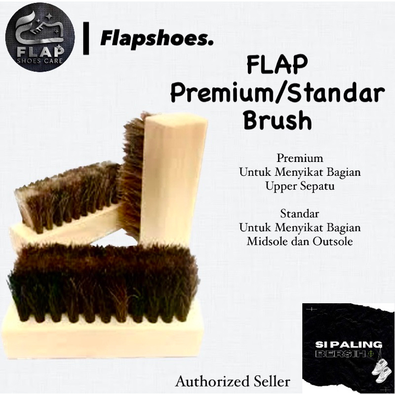 FLAP Shoes Sikat Pembersih Perawatan Khusus Sepatu