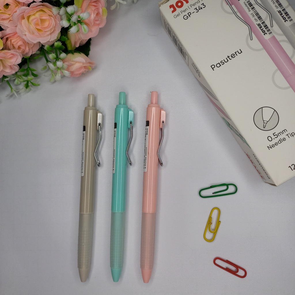 Gel Pen Pulpen Pena Joyko GP-343 Pasuteru Gel 0.5 mm