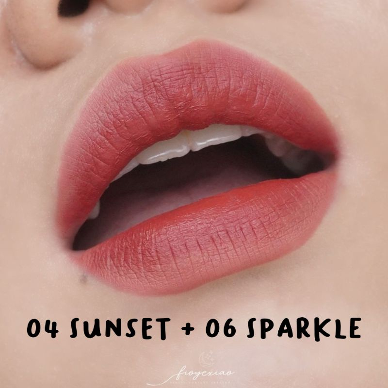 Paket Ombre Lips OMG | Lipcream OMG Ombre Coffee Edition| Lipcream OMG | Ombre OMG Lip Cream | Ombre Lips-Ombre 04 +06