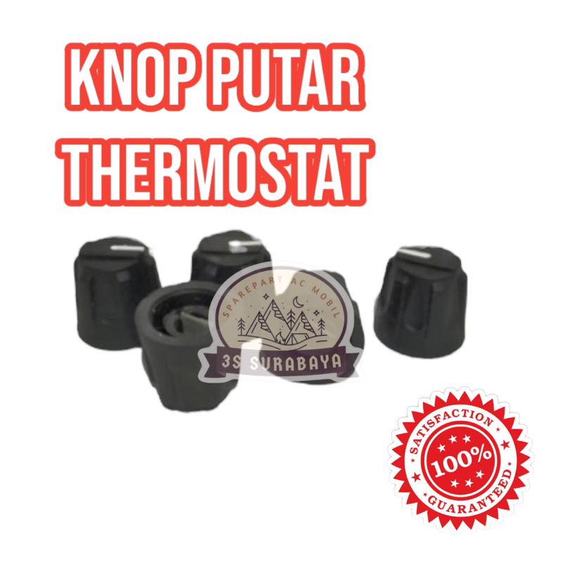 Knop Putar Thermostat Ac Mobil Universal