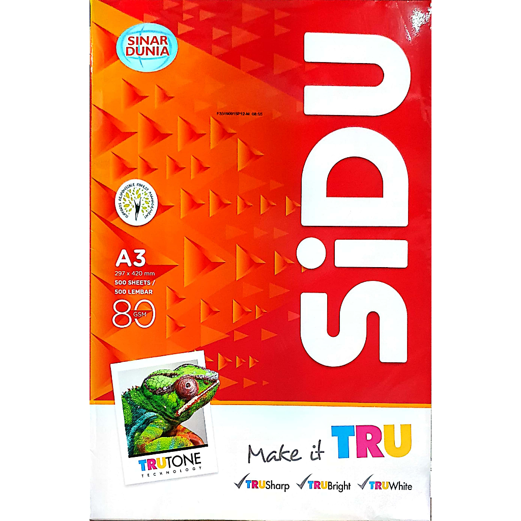 

Sinar Dunia Paper HVS A3 80gsm