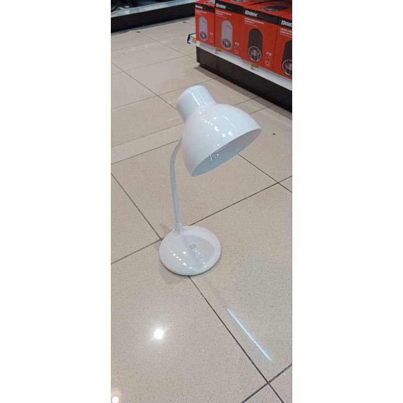 APA Cappy Lampu Meja led Rechargeable/Lampu Belajar 3 Warna - Putih