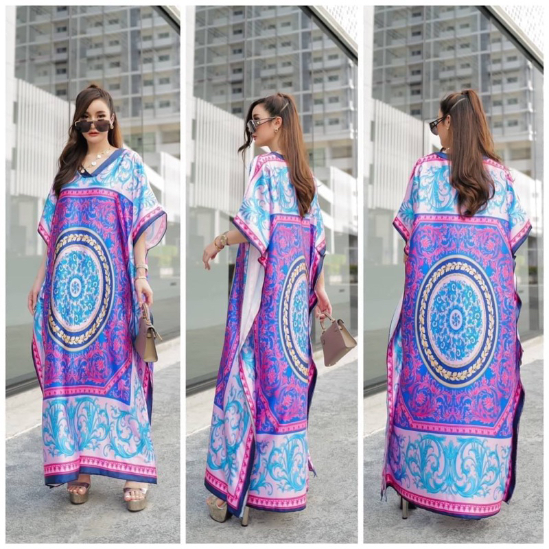 CODE:016-017 kaftan bkk ready stok ya