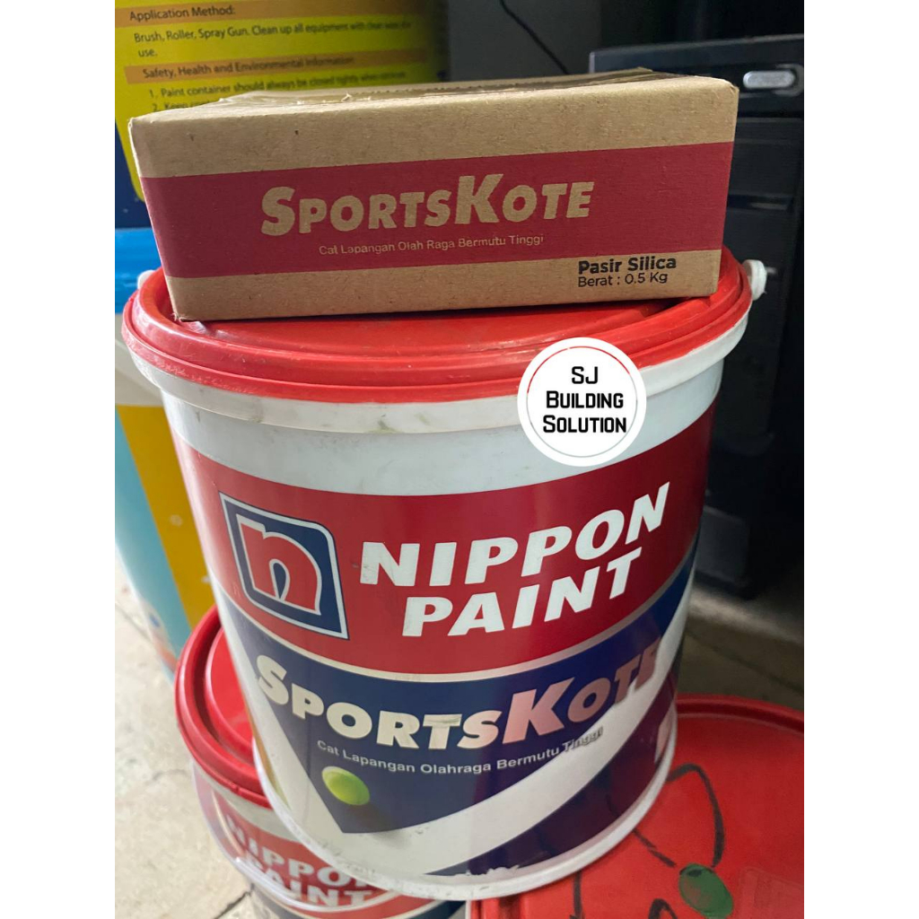 SPORTSKOTE 5 KG 5KG CAT LAPANGAN CAT LANTAI NIPPON PAINT