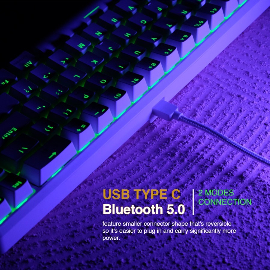 Koodo Arcadia 68% RGB Hotswap Bluetooth Mechanical Gaming Keyboard