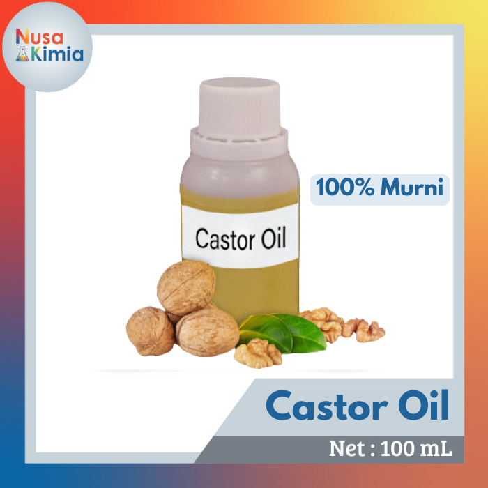 Castor Oil / Minyak Jarak Murni 100 ml